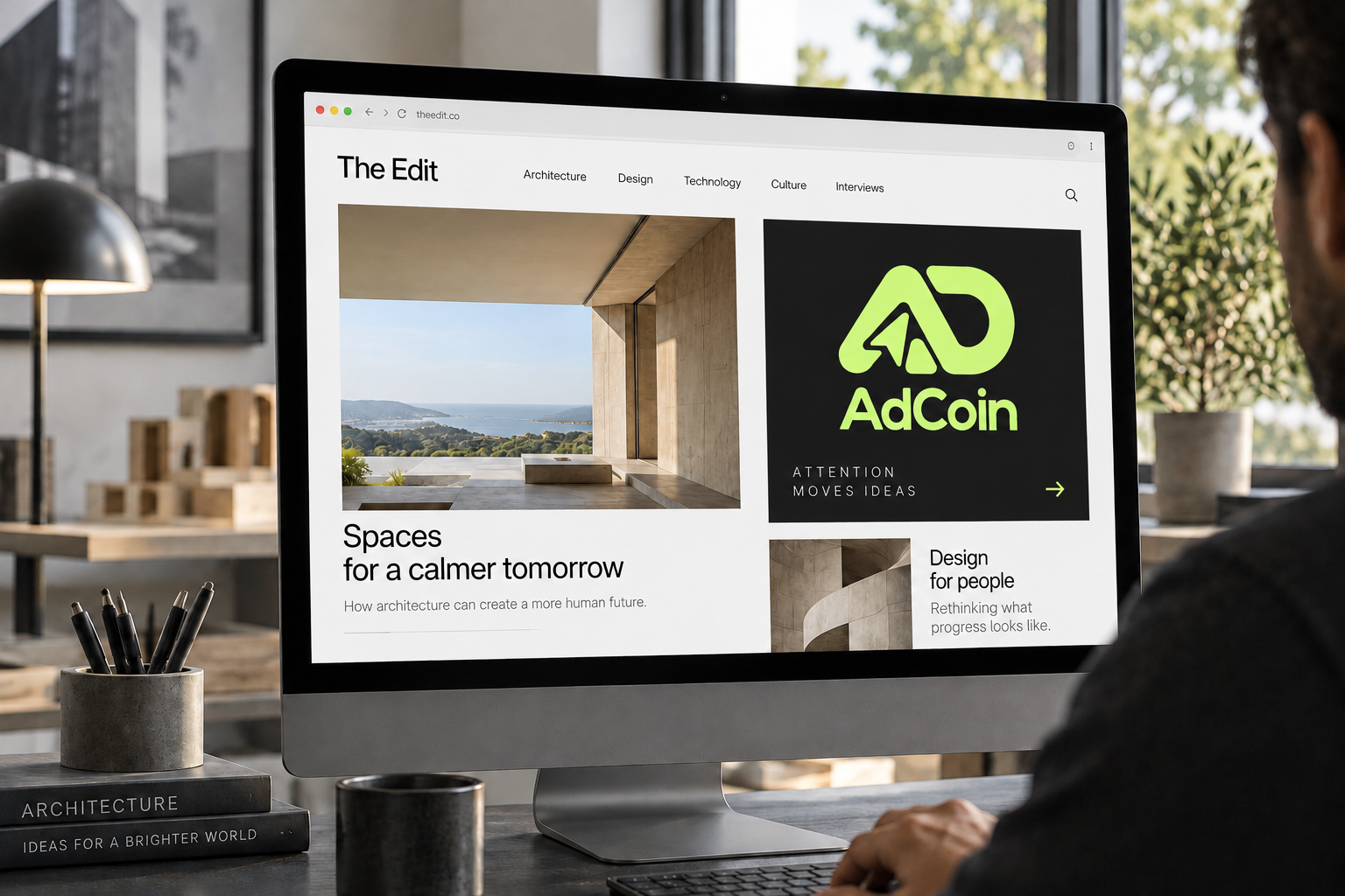 AdCoin responsive display creative